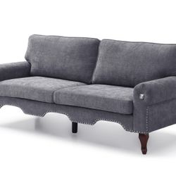 Convertible 3-in-1 Velvet Sofa Bed, Sleeper Loveseat Chaise Lounge with Adjustable Backrest for Living & Small Spaces (Beige)