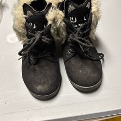 Children’s Black Boots Size 12