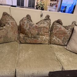 High end chenille sofa