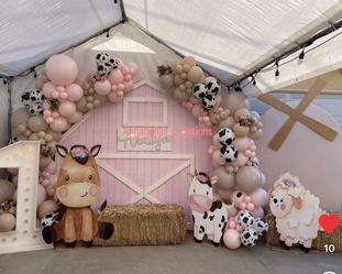 Farm Party Decor, Farm First Birthday, Farm Theme Party, Farm Prop 