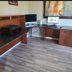 Home Office Desk Granite 