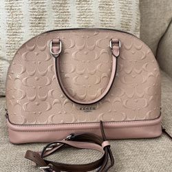 Pink Coach Purse 