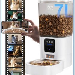 Automatic Cat Feeder with 2K Camera