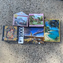 Pick A Puzzle $1 Ea Used But Pieces Counted