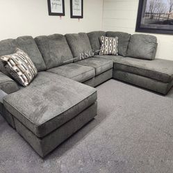 I’m Jon Green, Wayne’s Home Sales Representative🌟 Living Room Family Furniture U Shaped Modular Sectional Couch W Double Chaise Color Options