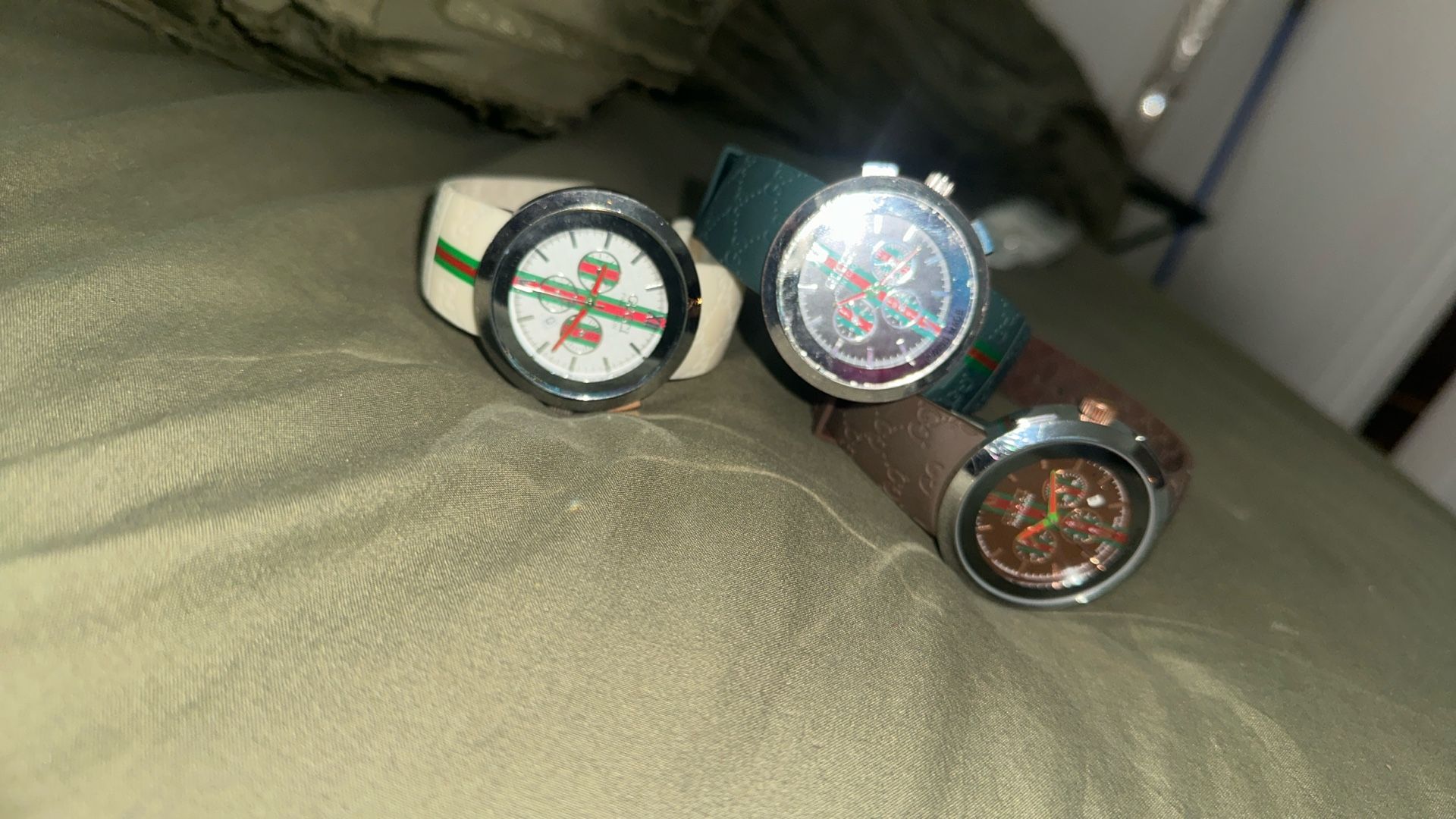 3 Gucci Watches Legit No Reps $400 For All $150 For One 