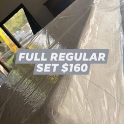 Full Regular Mattress Set 