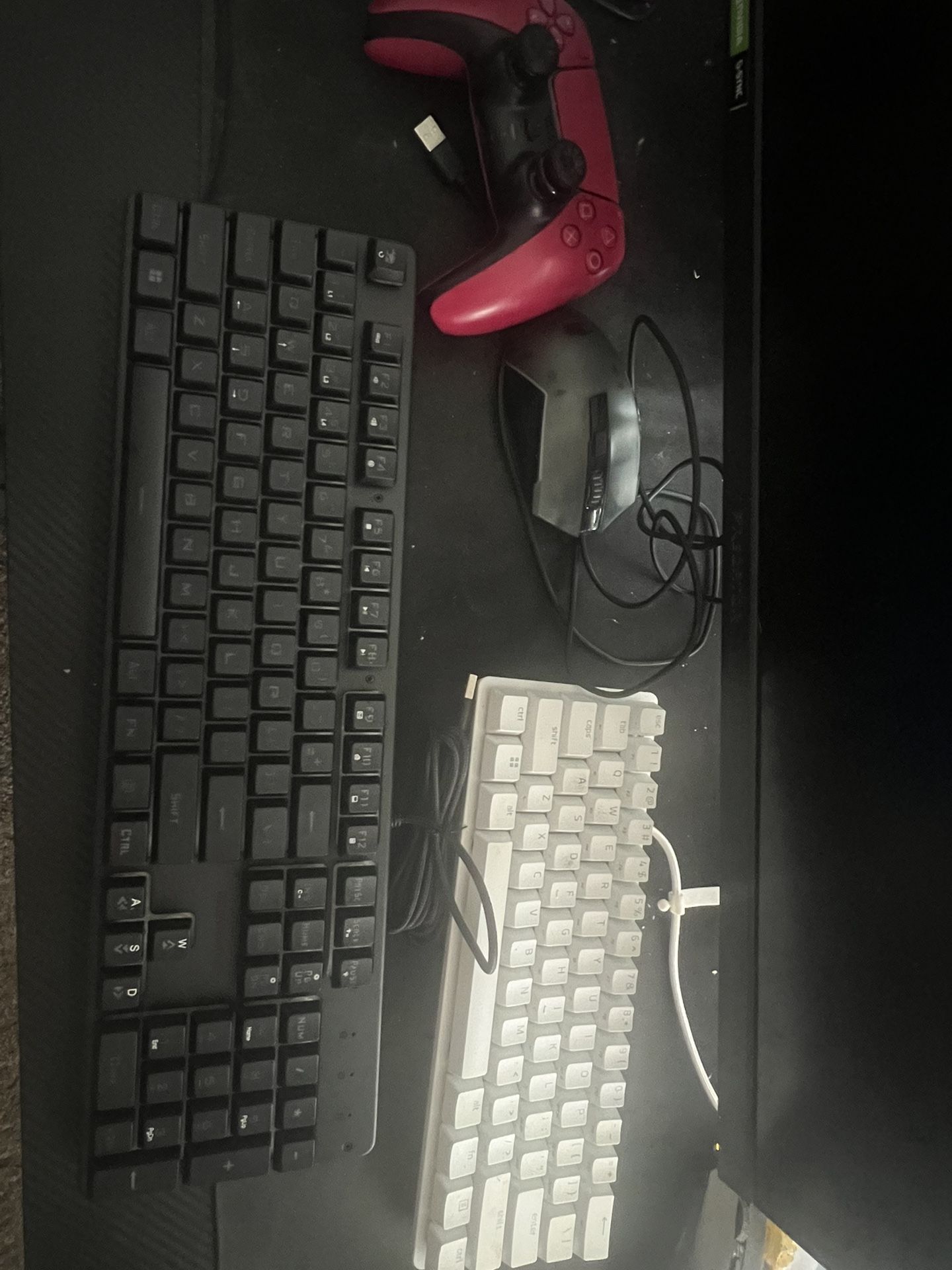 controller and keyboards and mouse