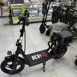 KEQ Electric Scooter 22MPH! Finance For $50 Down Payment!!