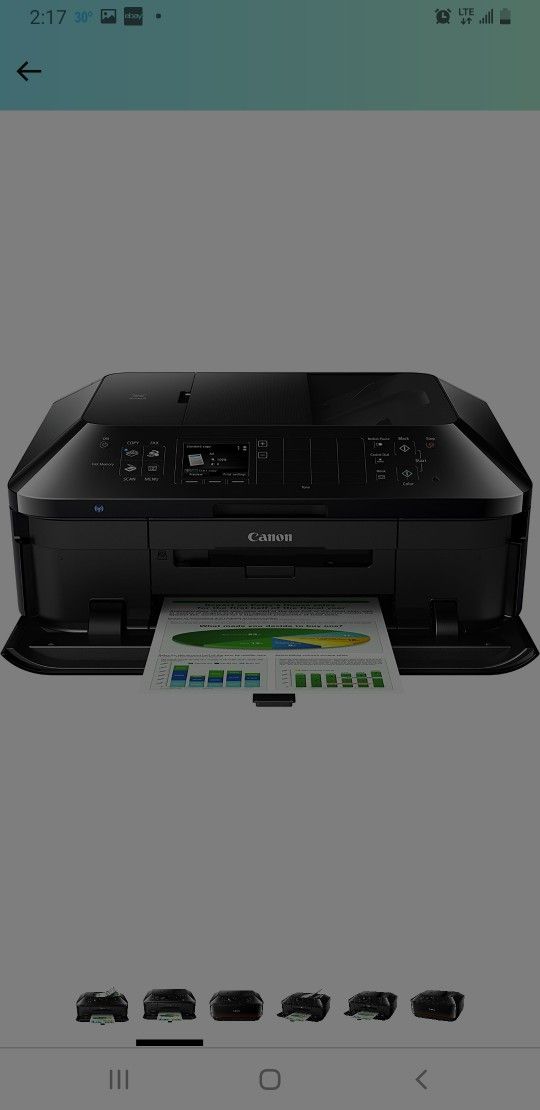 Canon Office and Business MX922 All-in-One Printer, Wireless and Mobile Printing