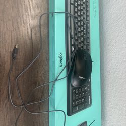 Logitech Mouse And Key Board