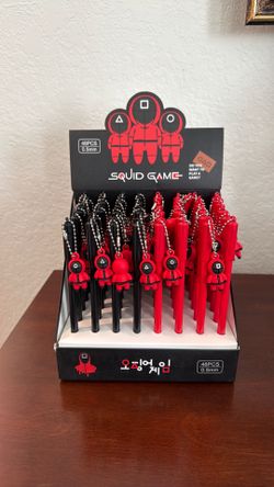 Squid Game brand new pens black ink