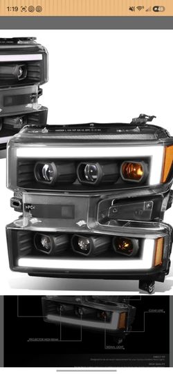 Chevy Silverado 1500 Headlights