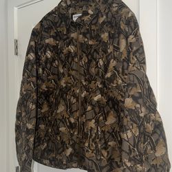 Camo zip jacket