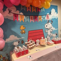 Snoopy Party Decorations 