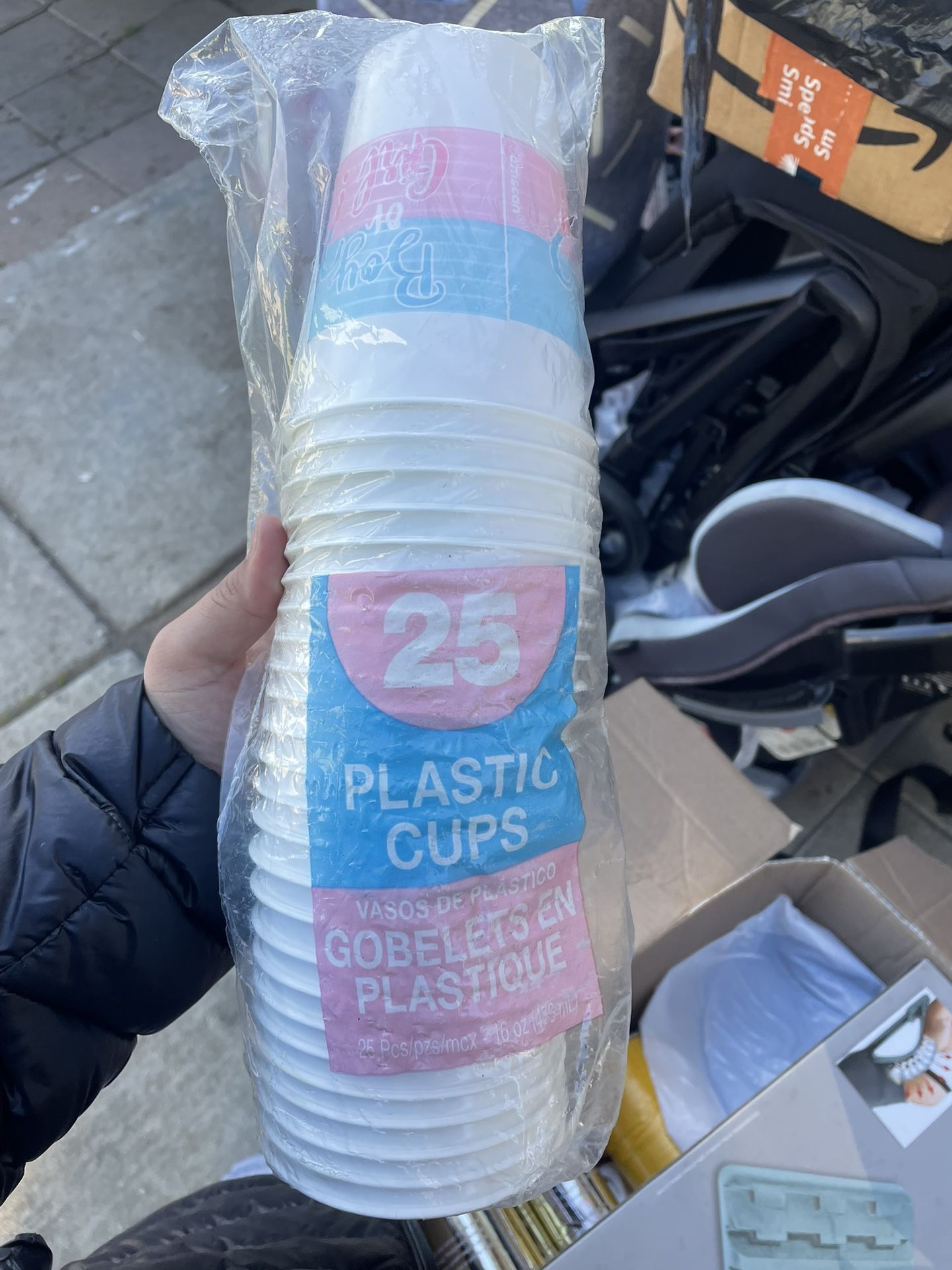 Gender Reveal Cups 25 Pcs