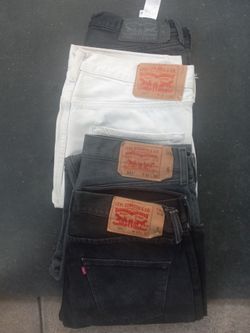 Levi's 501 Jeans Bundle – 4 Pairs 32x30