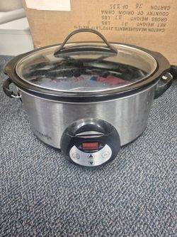 Crock-Pot Smart-Pot digital slow cooker, likely a 6-quart model