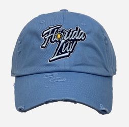 Florida Luv Distress Dad Hat