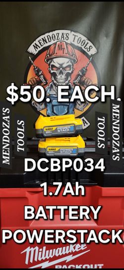 Dewalt 20v Battery 1.7Ah Powerstack MAX 🔋