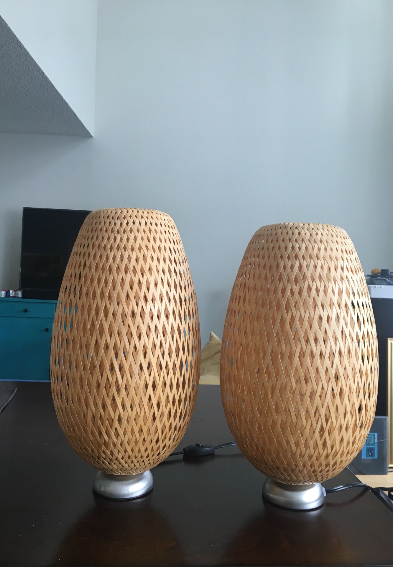 Gorgeous BÖJA Ikea table lamps (2 available)