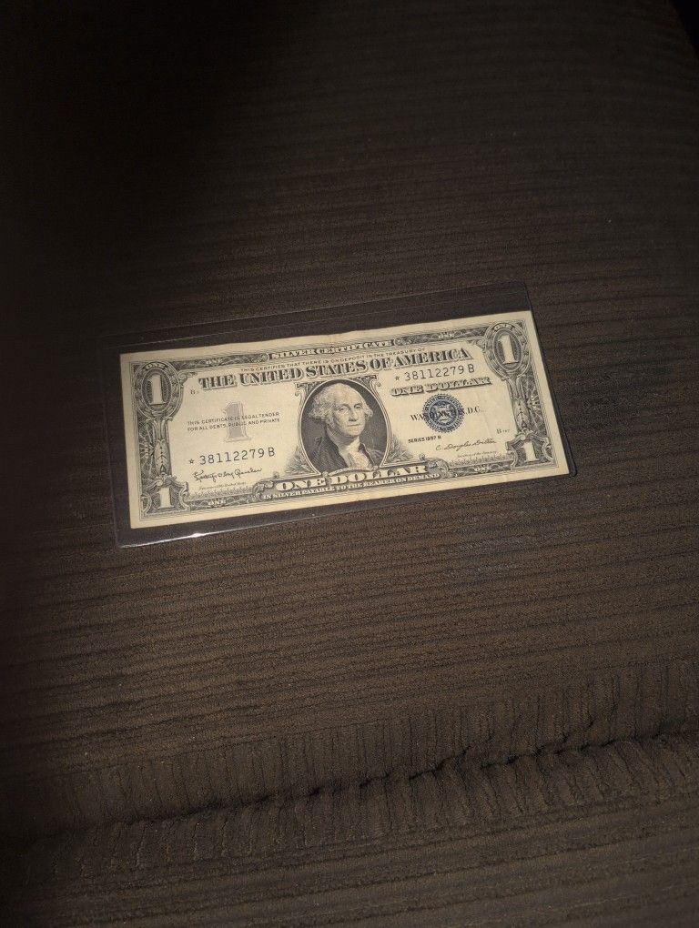1957 B Series $1 Star ⭐ Note  ($25)