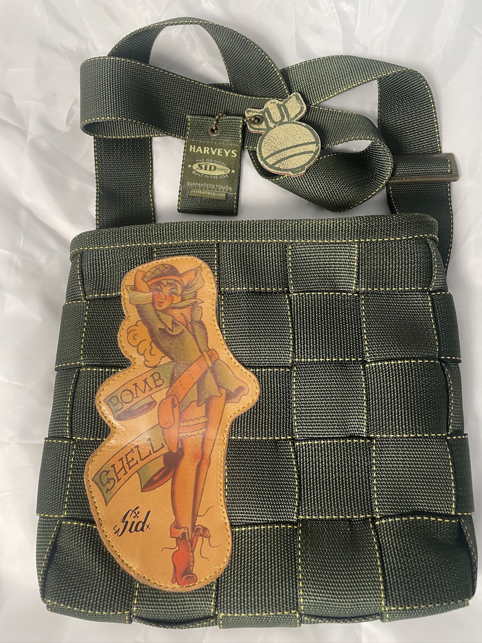 Harvey’s Seatbelt Bag, Rare Sid Bombshell
