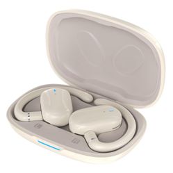 Open Ear Headphones, Wireless Earbuds Lightweight Adjustable Ear Hooks, Ultra-Comfort, Powerful Sound, Clear Calls, IP55, 36H Playtime, Bluetooth 5.4 