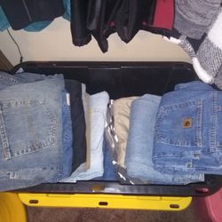 Men's Jeans/Pants Waist Size 38 And 40 Length 34 And 36 