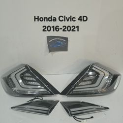 Honda Civic 4D 2016-2021 Tail Lights 
