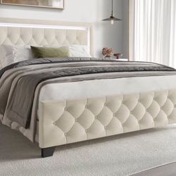 New Queen Size Bed With Promo Mattress And Free Delivery 