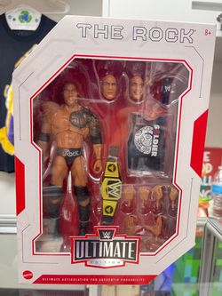 WWE Ultimate Edition The Rock Action Figure NIB!