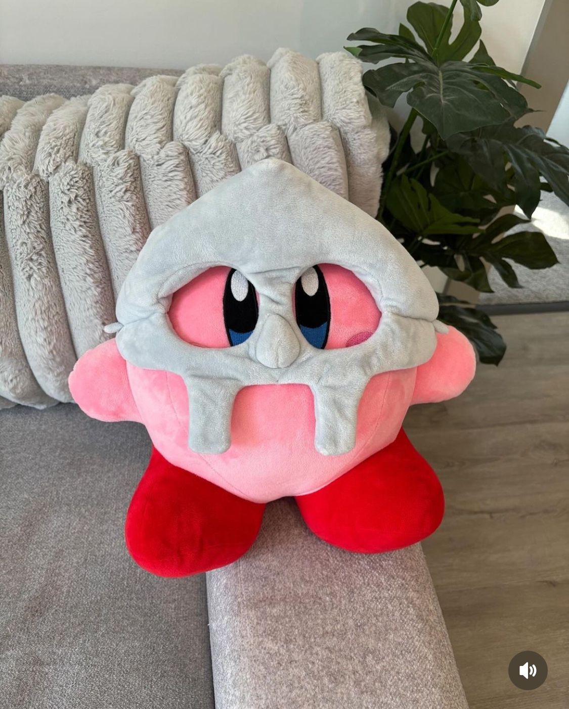 MF Doom x Kirby Metal Face 12 inch soft fabric Plushie (LIMITED EDITION)🎤