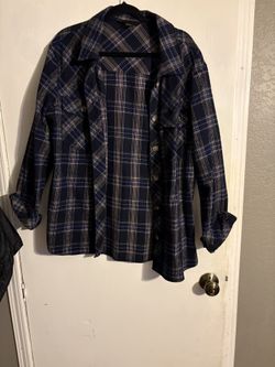 Blue Flannel Shirt