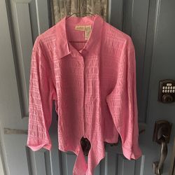 Variety of Tie-Front Blouse, Silky Blouses, Tank Tops & Miscellaneous.