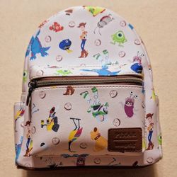 Loungefly Disney Pixar 25th Anniversary Icons-Like New!