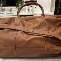 Coach Leather Weekend Bag