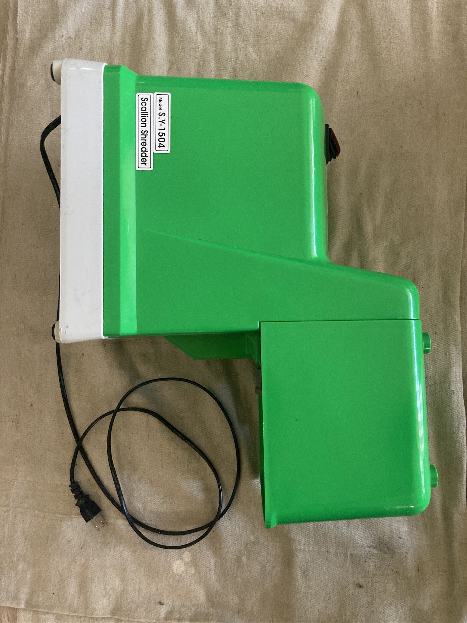 Shin Young SY-1504 Scallion Machine Commercial Food Cutter