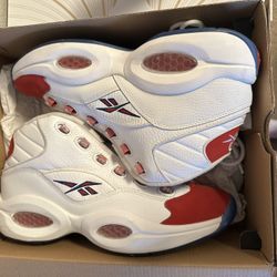 Reebok question Suede Toe Sz 11