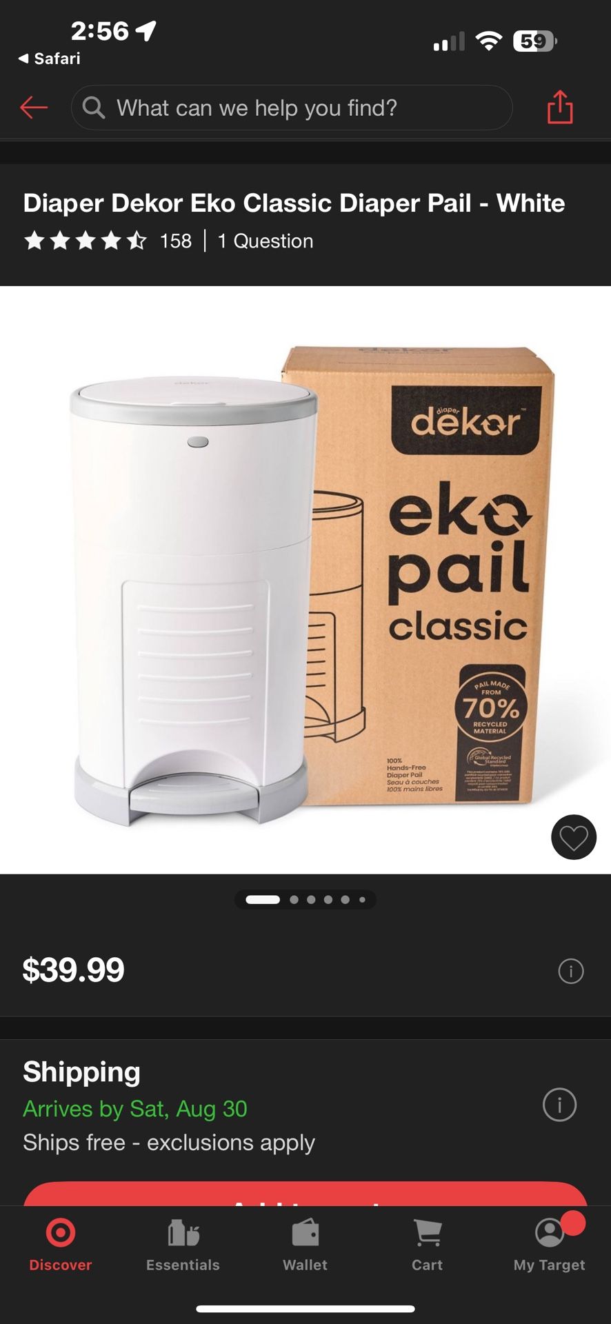 Diaper Pail Dekor