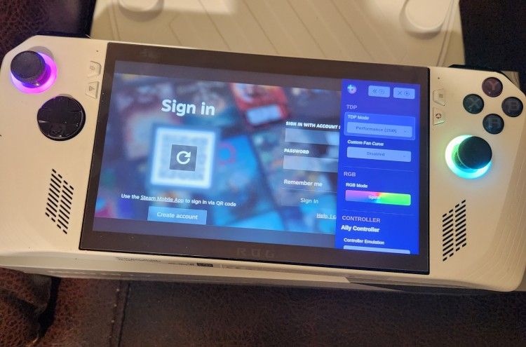 Rog Ally AMD Z1 16GB 512GB