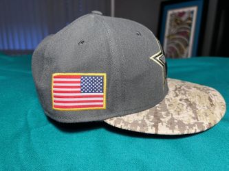 CAMOUFLAGE. COWBOYS. DALLAS. FLAG. RED-WHITE-BLUE. 7 1/2. LOW-PROFILE. 59FIFTY. NEW-ERA. 