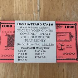 Custom Play Money (New)