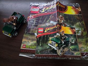 Lego Indiana Jones Jungle Cruiser (Rare Brickmaster Exclusive)