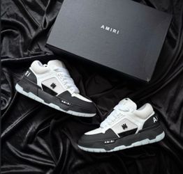 Amiri MA-1 Sneakers Black and White