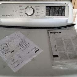 LG - 7.3 Cu. Ft. Smart Electric Dryer with Sensor Dry - White

