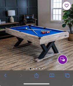 Kirkwood 84" Pool Table - Modern Design with K-Leg Construction