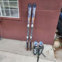 Head C200 XFrame 156cm With RFL W Bindings With Head Edge Ski Boots Size 10.5