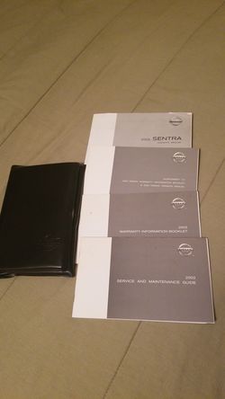 2002 Nissan sentra spec v owners manual