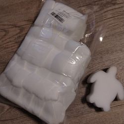 Turtle Shaped Sponges, 15 Count 
